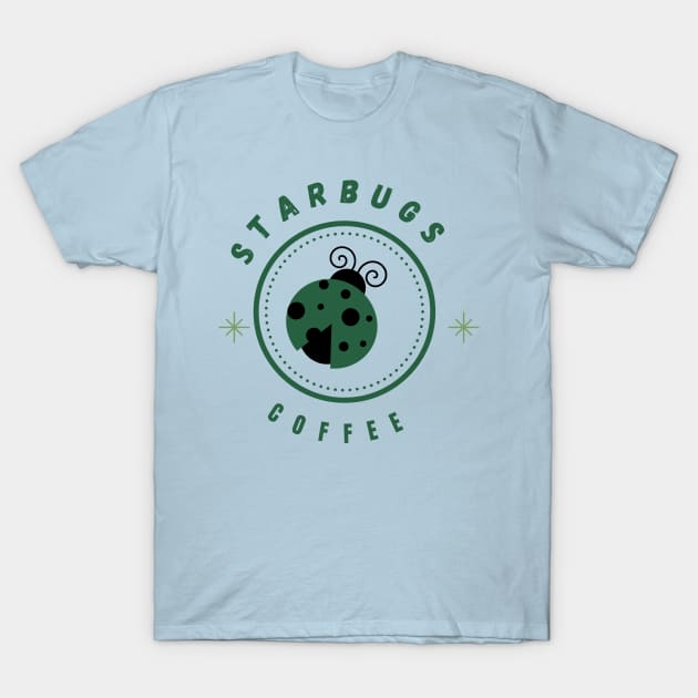 starbugs coffee T-Shirt by HM-JK